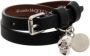 Alexander mcqueen Gedurfd Leren Dubbel Wikkel Armband Zwart Heren - Thumbnail 1