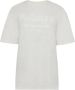 Alexander mcqueen Graffiti Logo Print Crewneck Tee White Dames - Thumbnail 1
