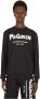 Alexander mcqueen Zwart Katoenen Oversized Sweatshirt Stijlvol en Comfortabel Black Dames - Thumbnail 3