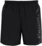 Alexander mcqueen Graffiti Logo Zwemshorts Zwart Heren - Thumbnail 1