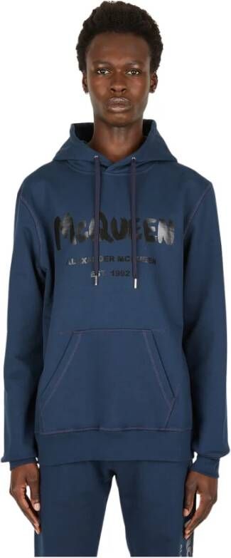 Alexander mcqueen Sweatshirts Blauw Heren