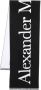 Alexander mcqueen Zwart Logo Sjaal met Contrasterende Frappe Black Heren - Thumbnail 3