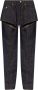 Alexander mcqueen Moderne Denim Cut Out Jeans Blauw Dames - Thumbnail 3