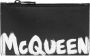 Alexander mcqueen Kaarthouder met logo Zwart Heren - Thumbnail 1