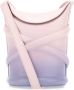 Alexander mcqueen De Curve Two-Tone Leren Bucket Bag Meerkleurig Dames - Thumbnail 1