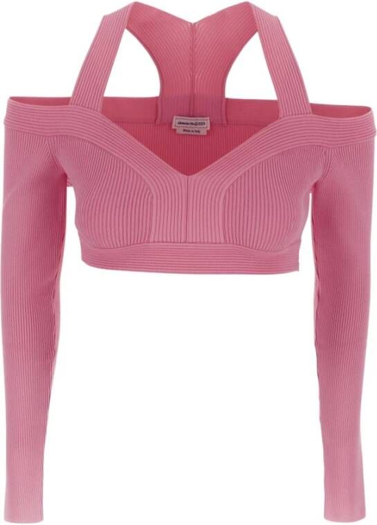Alexander mcqueen Long Sleeve Tops Roze Dames
