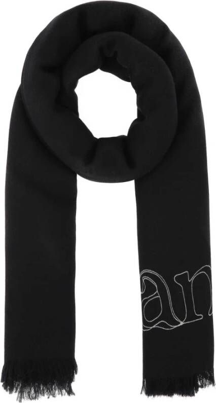Alexander mcqueen Luxe Cashmere Sjaal voor Modieuze Vrouwen Zwart Dames