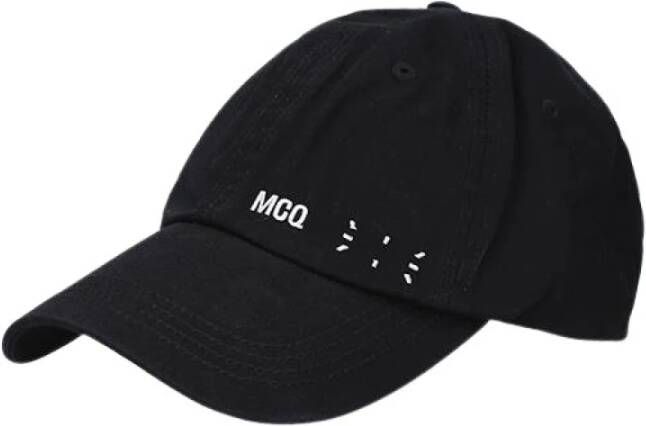 Alexander mcqueen IC0 Stadium Baseball Cap Zwart
