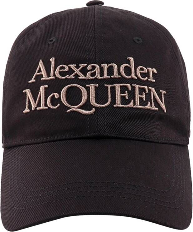Alexander mcqueen Men Accessories Hats Caps Black Ss23 Zwart Heren