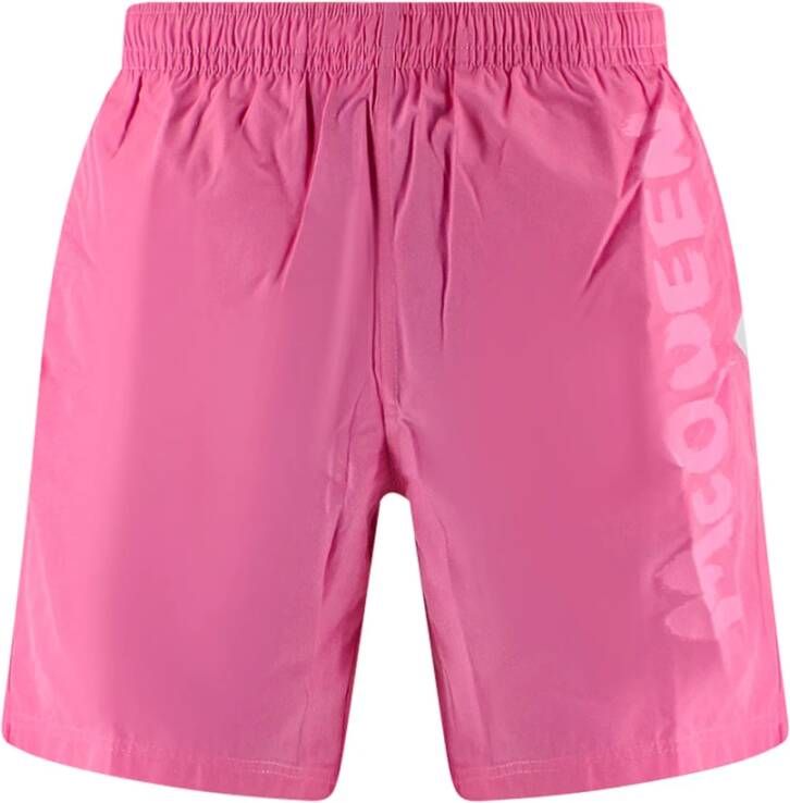 Alexander mcqueen Men Clothing Swimwear Pink Ss23 Roze Heren