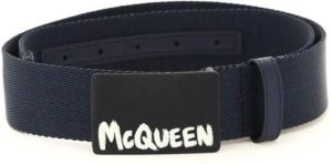 Alexander mcqueen Men's Belt Blauw Heren
