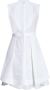 Alexander mcqueen Mouwloze jurk White Dames - Thumbnail 1