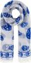 Alexander mcqueen Prachtige Bedrukte Zijden Foulard Meerkleurig Dames - Thumbnail 1