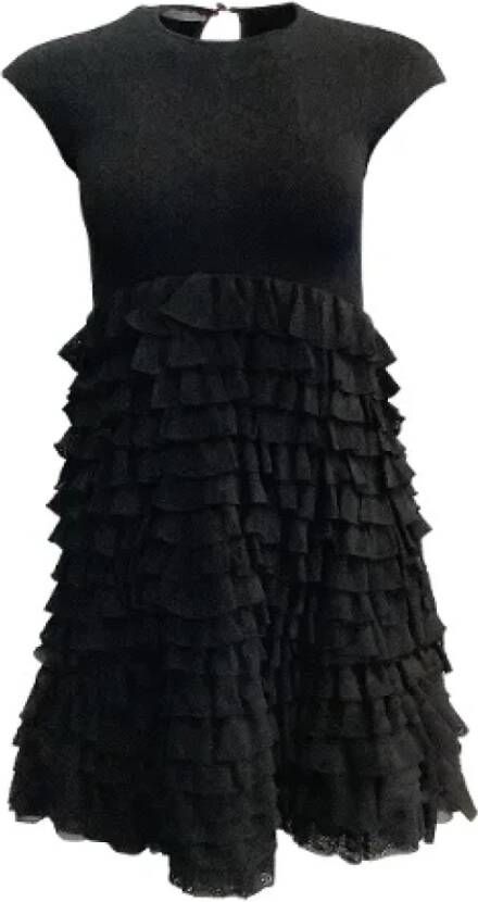 Alexander McQueen Pre-owned Fabric dresses Zwart Dames