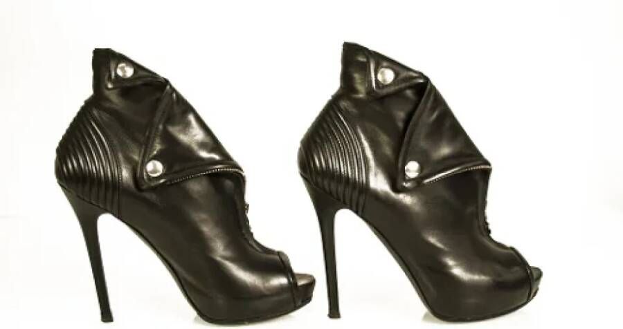 Alexander McQueen Pre-owned Laarzen Zwart Dames