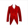 Alexander McQueen Pre-owned Lakte rode wollen jas Rood Dames - Thumbnail 1