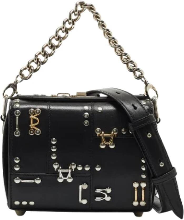 Alexander McQueen Pre-owned Leather handbags Zwart Dames