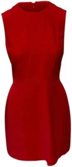 Alexander McQueen Pre-owned Acetate dresses Rood Dames