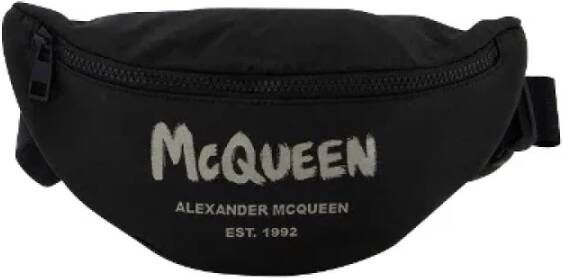 Alexander McQueen Pre-owned Canvas crossbody-bags Zwart Dames