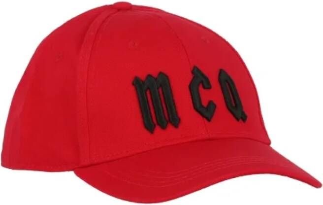 Alexander McQueen Pre-owned Pre-owned Cotton hats Rood Dames