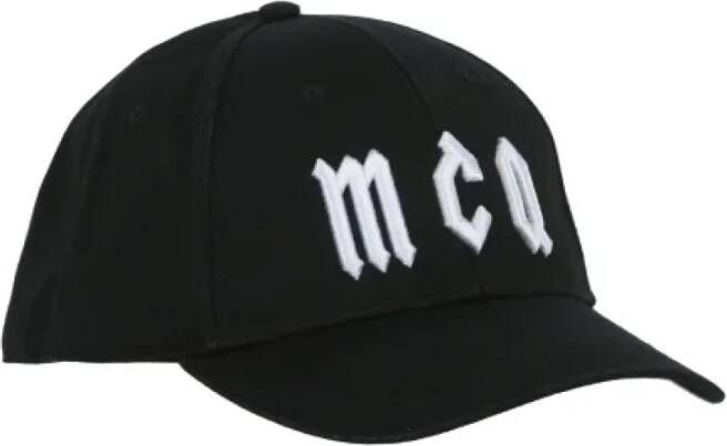 Alexander McQueen Pre-owned Pre-owned Cotton hats Zwart Dames