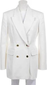 Alexander McQueen Pre-owned Pre-owned Cotton outerwear Wit Dames