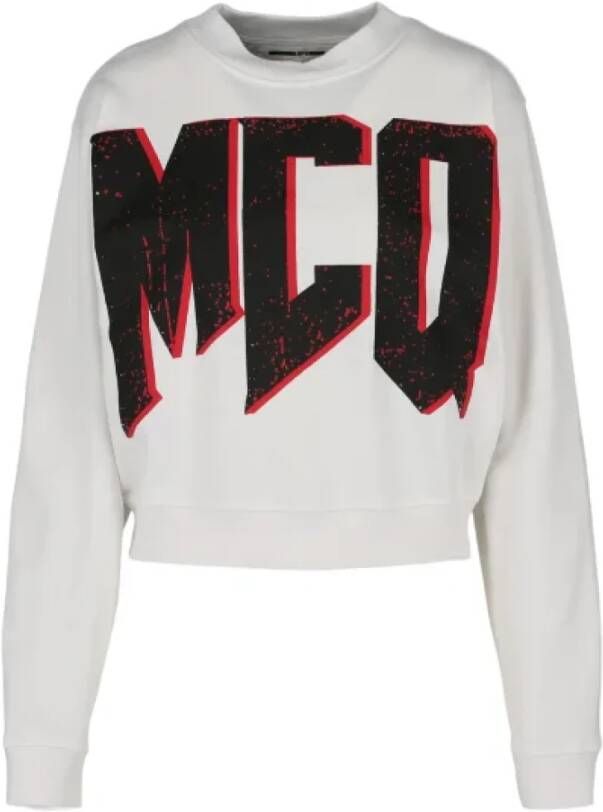Alexander McQueen Pre-owned Pre-owned Cotton tops Wit Dames