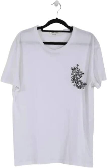 Alexander McQueen Pre-owned Pre-owned Cotton tops Wit Dames
