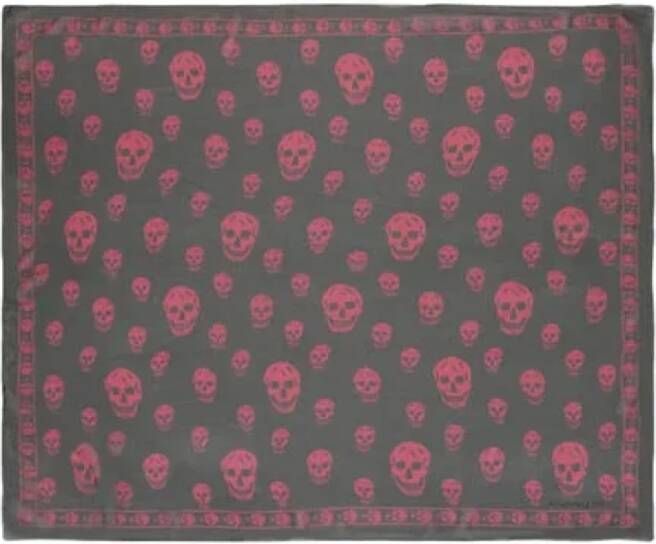 Alexander McQueen Pre-owned Pre-owned Fabric scarves Zwart Dames
