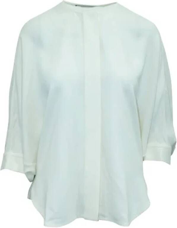 Alexander McQueen Pre-owned Fabric tops White Dames