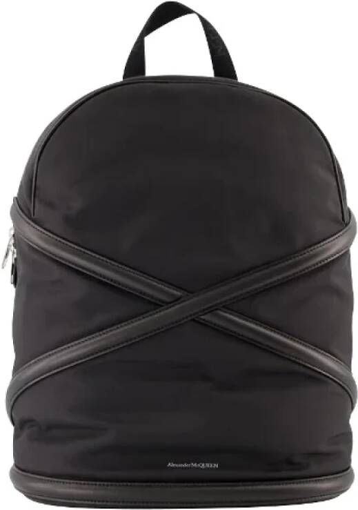 Alexander McQueen Pre-owned Pre-owned Leather backpacks Zwart Dames