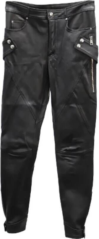 Alexander McQueen Pre-owned Leather bottoms Zwart Dames
