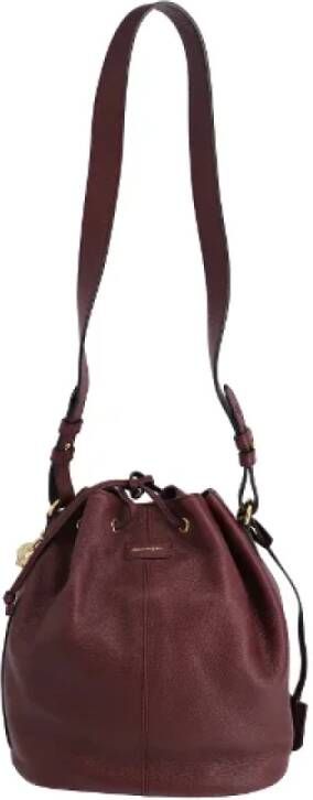 Alexander McQueen Pre-owned Leather shoulder-bags Paars Dames