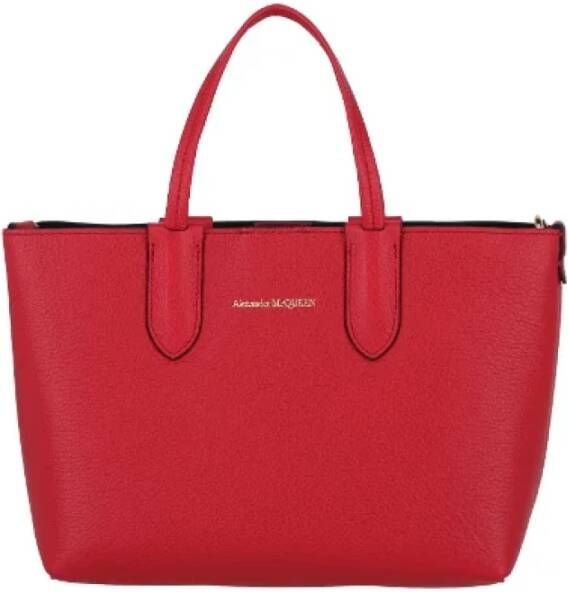 Alexander McQueen Pre-owned Pre-owned Leather shoulder-bags Rood Dames