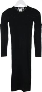 Alexander McQueen Pre-owned Pre-owned Polyester dresses Zwart Dames