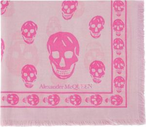 Alexander McQueen Pre-owned Pre-owned Scarves Roze Dames