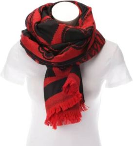 Alexander McQueen Pre-owned Pre-owned Wool scarves Zwart Dames