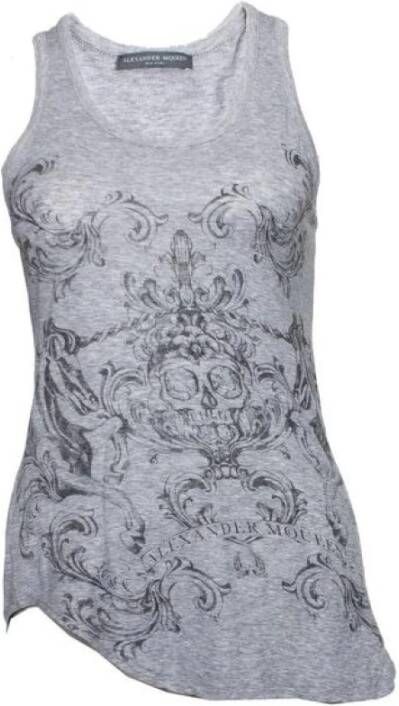 Alexander McQueen Pre-owned tanktop Grijs Dames