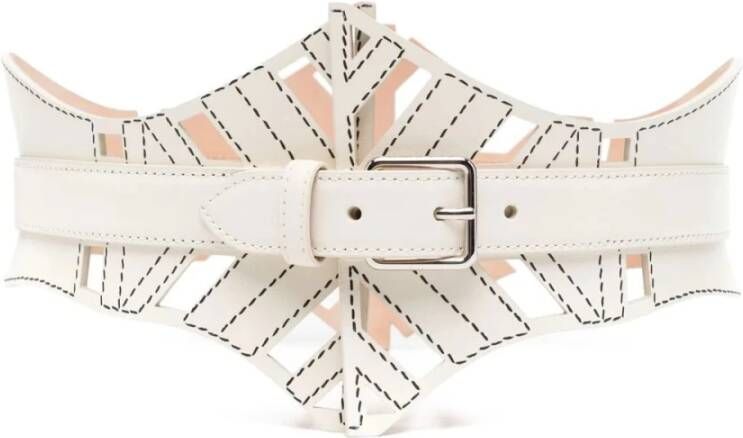Alexander mcqueen -riemen Wit Dames