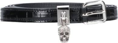 Alexander mcqueen Riemen Zwart Dames