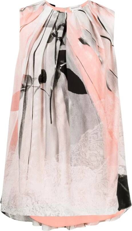 Alexander mcqueen Shirts Roze Dames