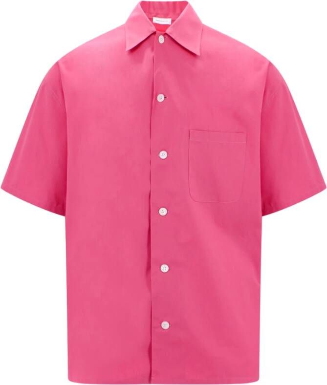 Alexander mcqueen Short Sleeve Shirts Roze Heren