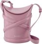 Alexander mcqueen Shoppers The Curve Hobo Bag Antic Pink Leather in roze - Thumbnail 1