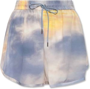 Alexander mcqueen Silk shorts Blauw Dames