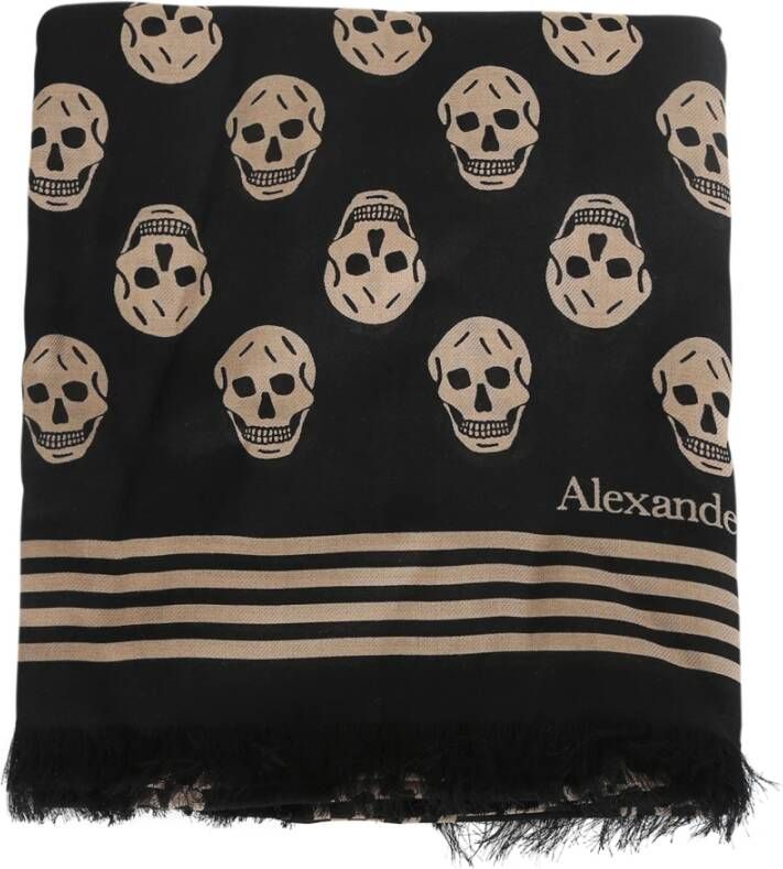 Alexander mcqueen sjaal Zwart Heren