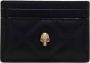 Alexander mcqueen Skull Gewatteerde Portemonnee Zwart Dames - Thumbnail 1