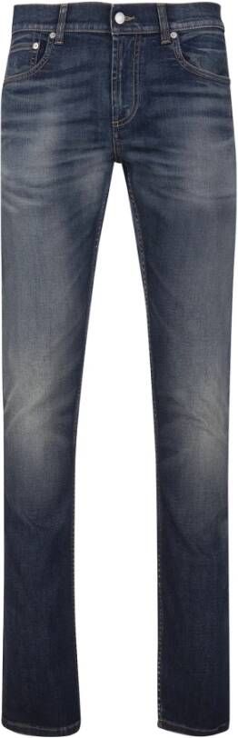 Alexander mcqueen Slimfit-jeans Blauw Heren