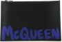 Alexander mcqueen Stijlvolle Leren Portemonnee Kaarthouders Black Heren - Thumbnail 1