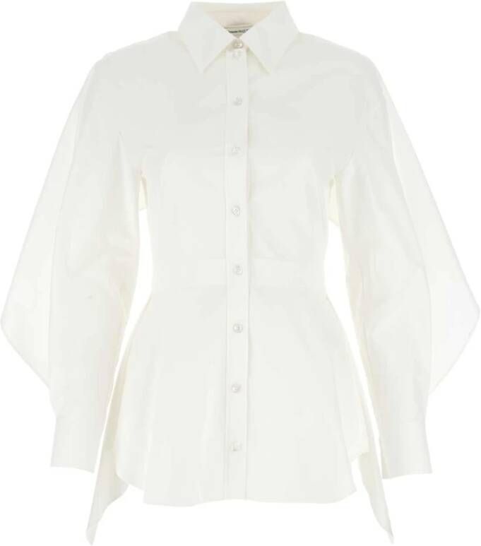 Alexander mcqueen Stijlvolle Shirtcollectie White Dames