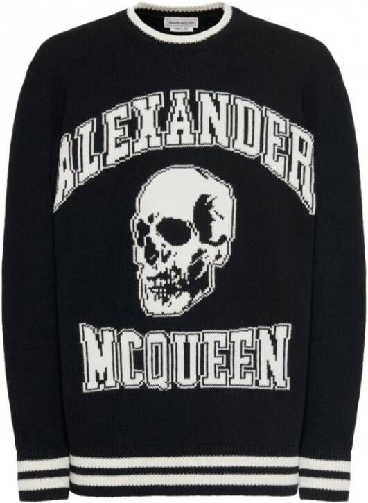 alexander mcqueen Stijlvolle Sweaters voor Heren Zwart Heren